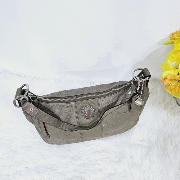 Coach Signature Hobo Leather F19415 Shoulder Hand Bag Purse - END OF SUMMER SALE - Picture 16 of 16